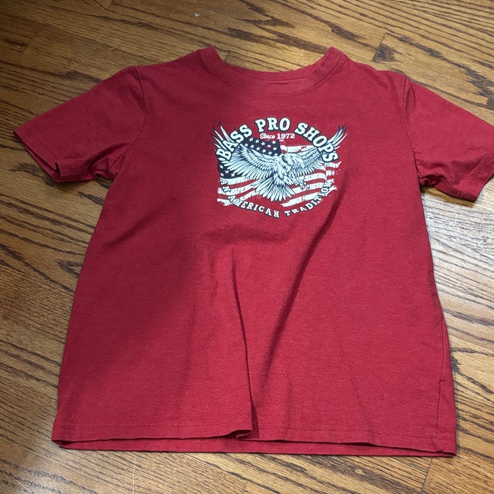 Bass Pro Shops Kids' Red Graphic Tee